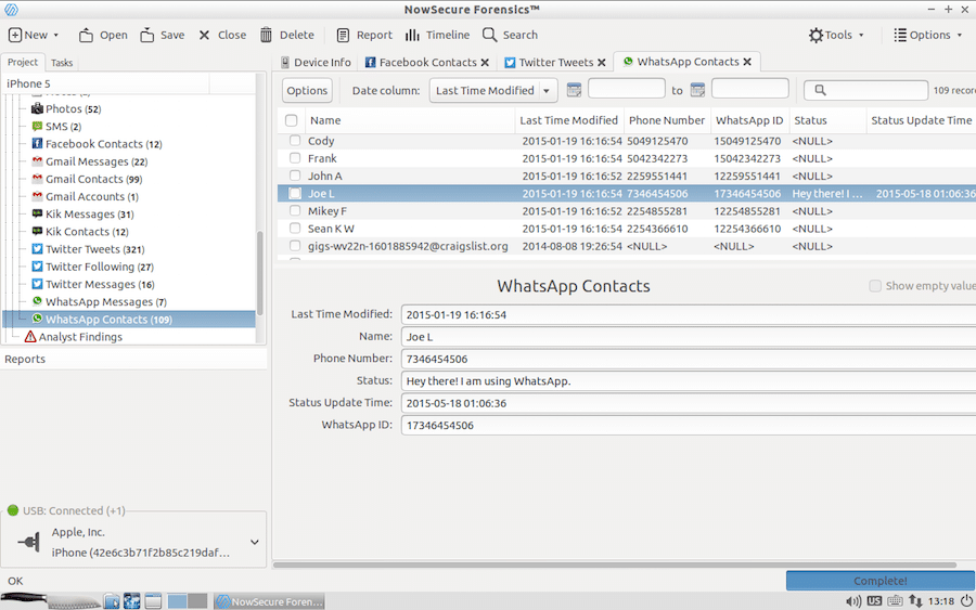 Application data decoding Application data decoding