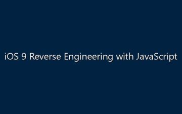 iOS 9 Reverse Engineering with JavaScript