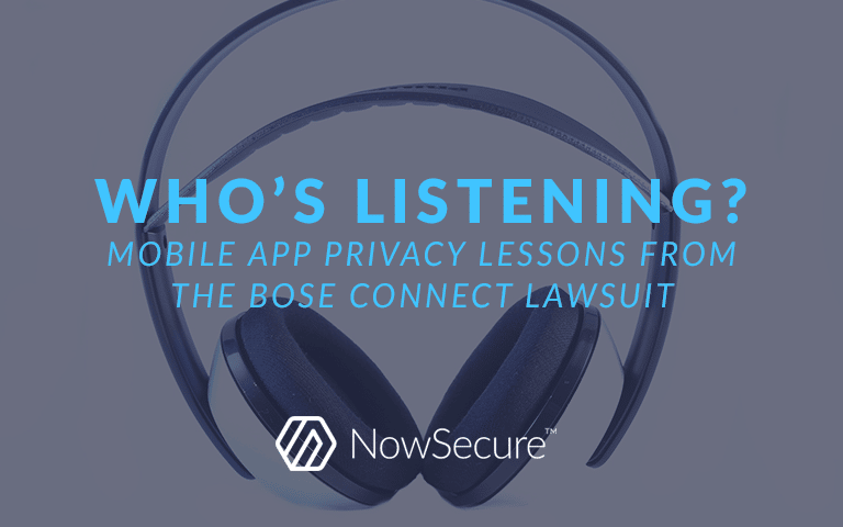 Mobile app privacy