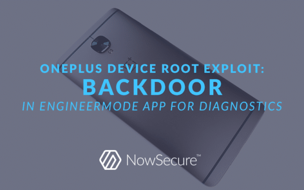 OnePlus device root exploit