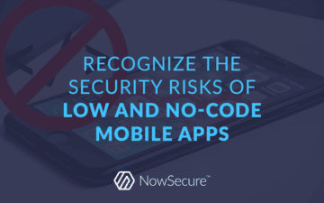 Low and No-Code Mobile Apps Header Image