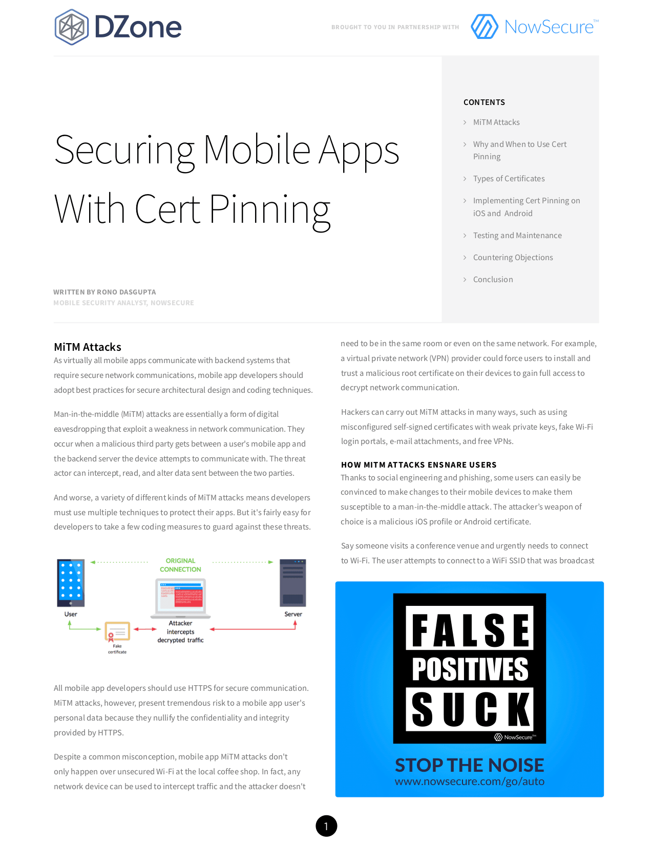 Securing Mobile Apps with Cert Pinning Cover