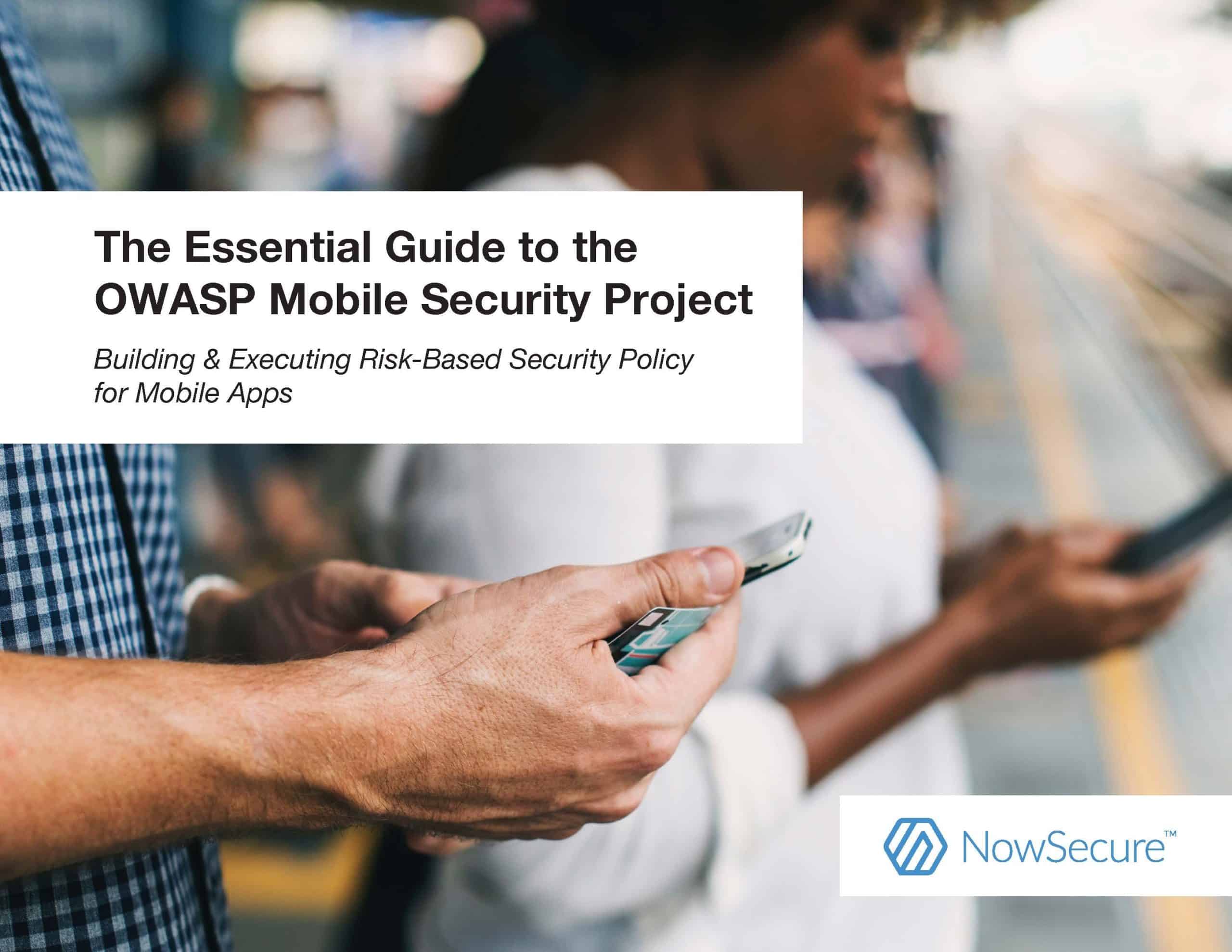 OWASP Mobile Security Testing Guide