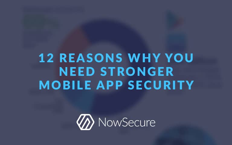 blog header 12 reasons why you need stronger mobile app security