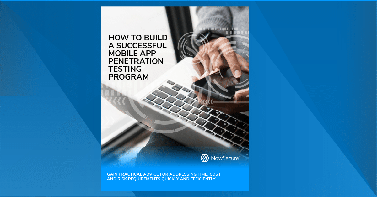 How to Build A Successful Mobile App Penetration Testing Program