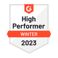 G2 High Performer Reviews