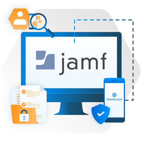 NowSecure + jamf partnership icon