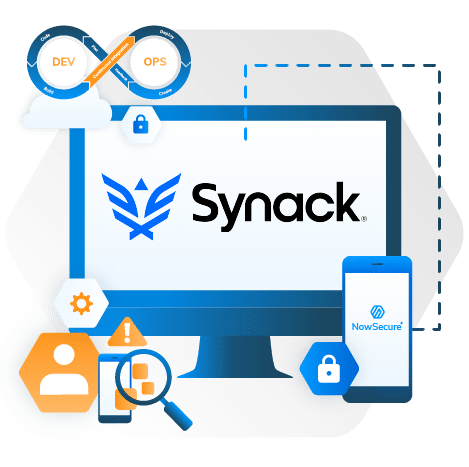 NowSecure + synack partnership icon