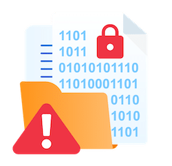 unintended data loss icon