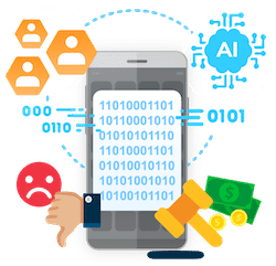 Sensitive data collection hidden data flows