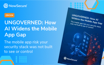 Ungoverned: How AI Widens the Mobile App Gap ebook promo image