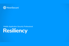 Mobile Application Security Professional Resiliency video thumbnail