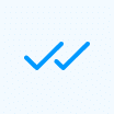 double checkmark
